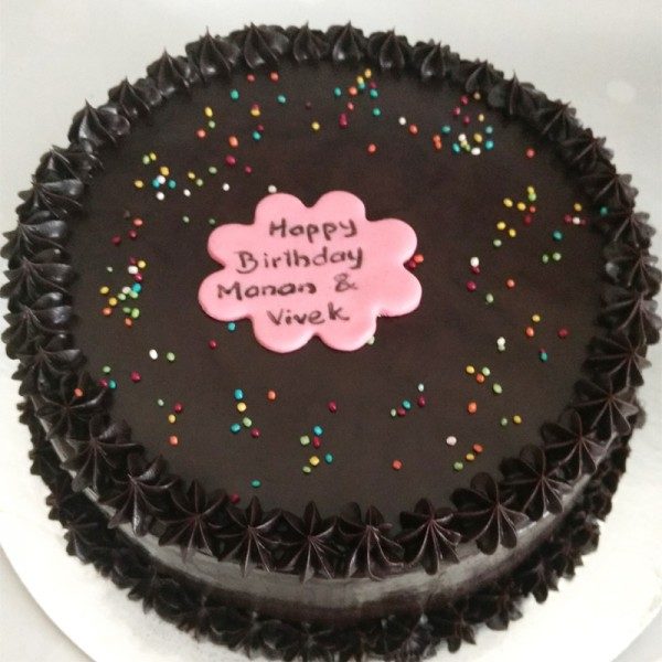 Rich Dark Chocolate Cake