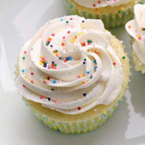 Whipped Vanilla Cupcakes (Set of 12)