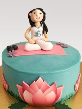 Cake for a Yoga Lover