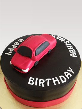 Sedan Car Topper Cake