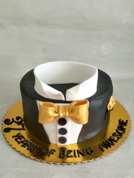tuxedo cake husband birthday