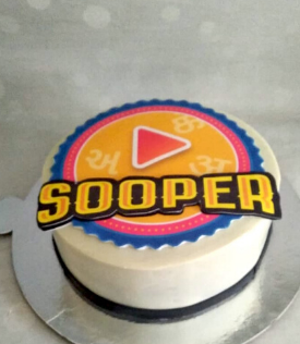 Sooper Logo Cake