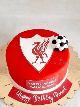 Liverpool FC Cake