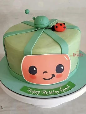 Ladybug cocomelon cake