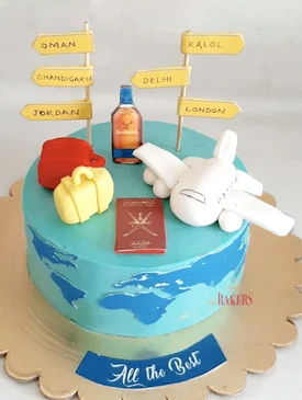 Travel BlueLabel Cake