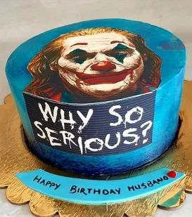 Why so Serious Joker Cake