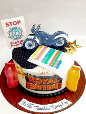 royal enfield cake