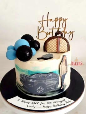 Gucci SUV cake