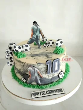 Ronaldo football cake