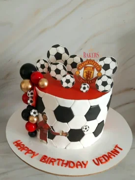 footbal ronaldo cake