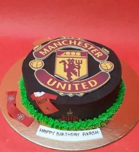 manchester united cake