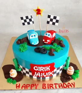 mcqueen cars cake2